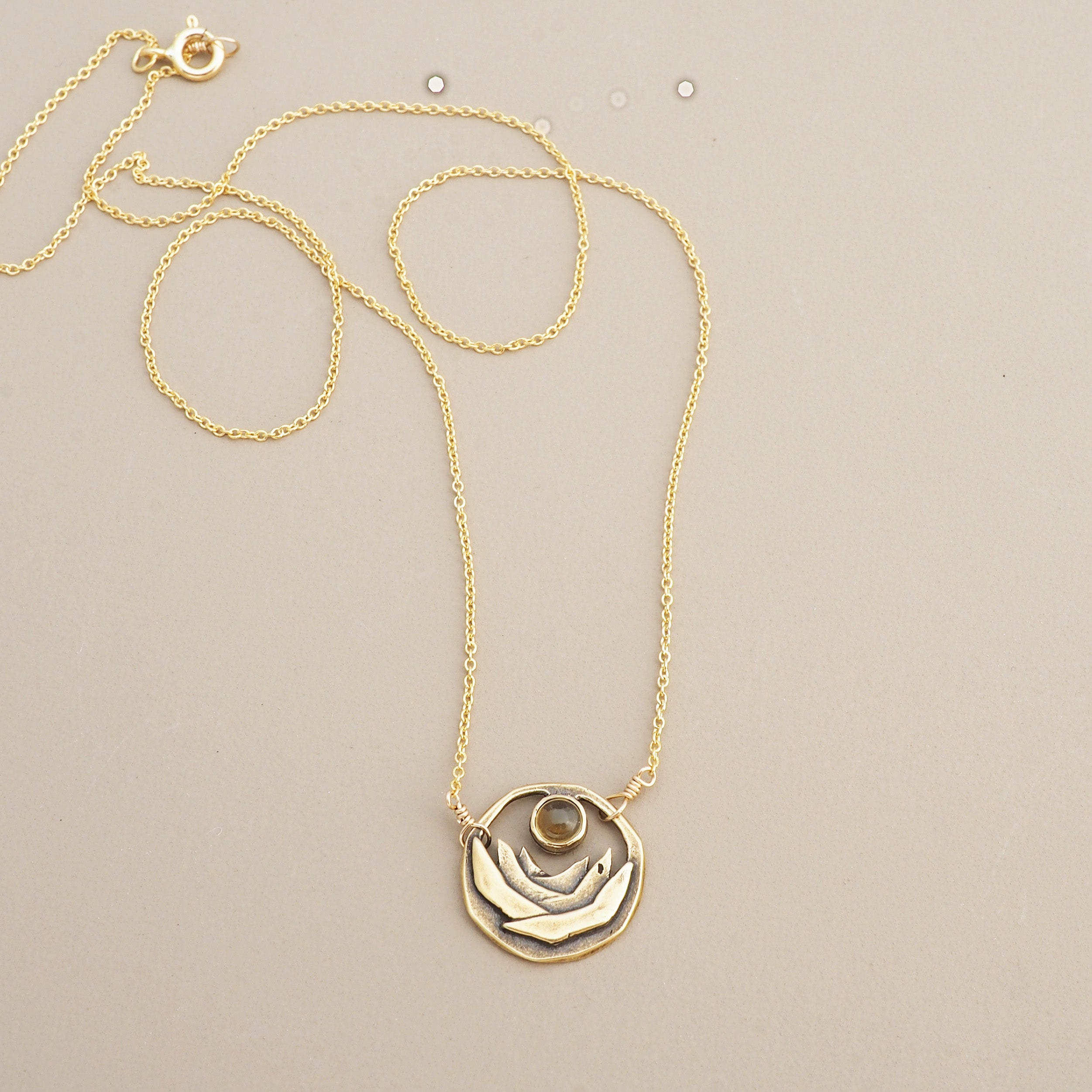 Bodhichitta Necklace by Britta Ambauen - Buddhist Jewelry
